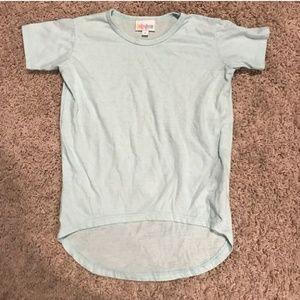Size 4 lularoe Gracie pale mint